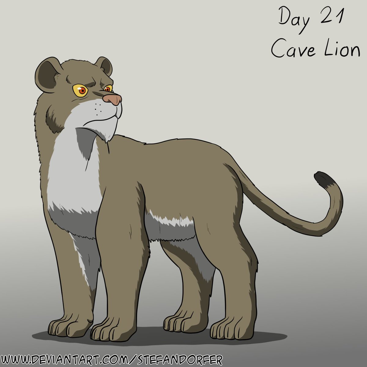 Stefandorfer's tweet image. Today we meet the leo in Paleovember.... or something.
#paleoart #promptlist #paleovember #paleovember2023 #paleoart2023