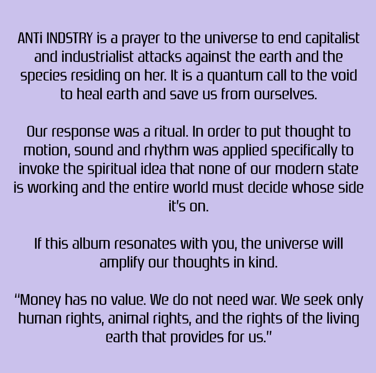 dielectriclull's tweet photo. Muteant Sounds Net Label has released my new Post Industrial band's first album. We are called ANTi INDSTRY. @VinniePaternos1  This is our mission statement. https://t.co/BlOWV4YYpE https://t.co/psTyNa0Wup