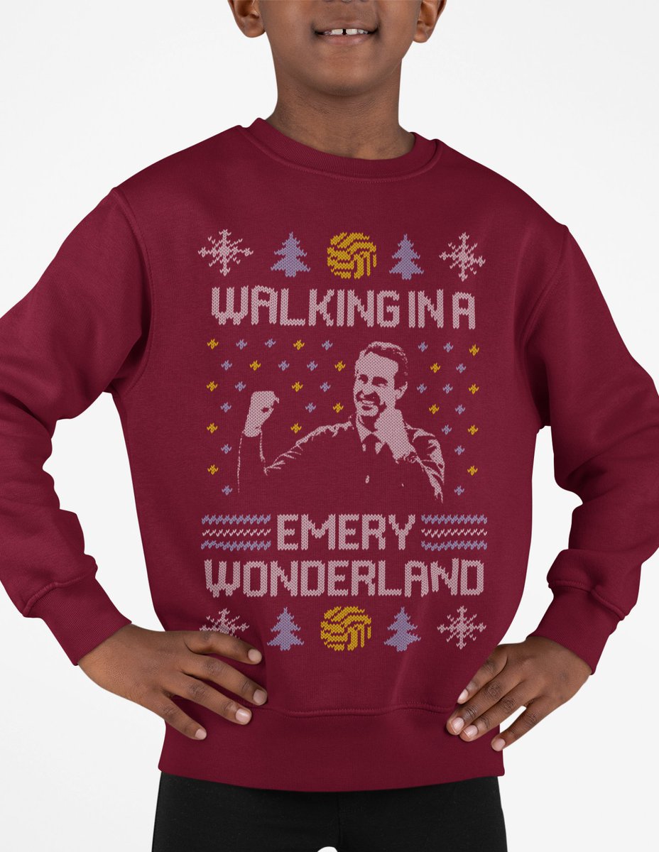 🎅 CHRISTMAS JUMPER RELEASE!! 🎅 Do Christmas in style this year with this special edition jumper! Available in adult & kids sizes 🟣🔵 Shop now 👉 villatillidie.com/shop/Sweatshir… #AVFC