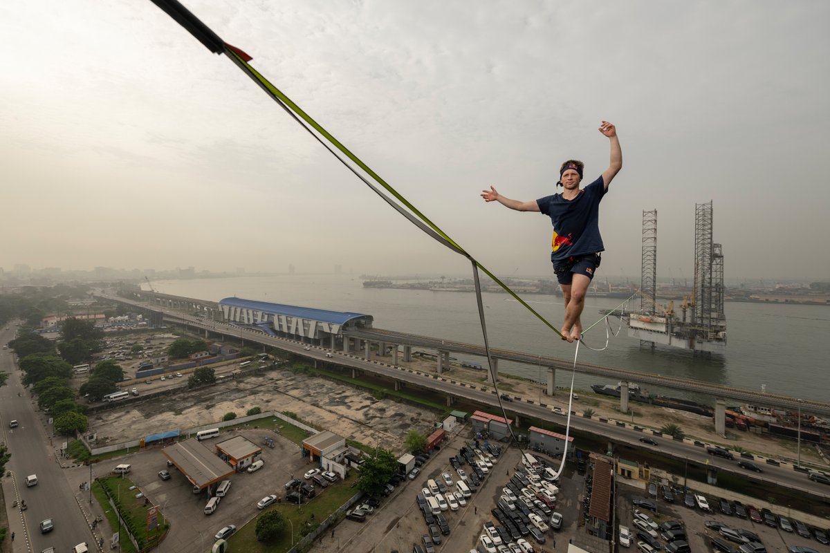 RBContentPool's tweet photo. Have a different perspective from Lagos, Nigeria with #slackliner @JaanRoose who's spotlighted in our #editorial #content of the week https://t.co/ImTUGMLqNC #slacklining #highlining https://t.co/Ceb0tnecF6
