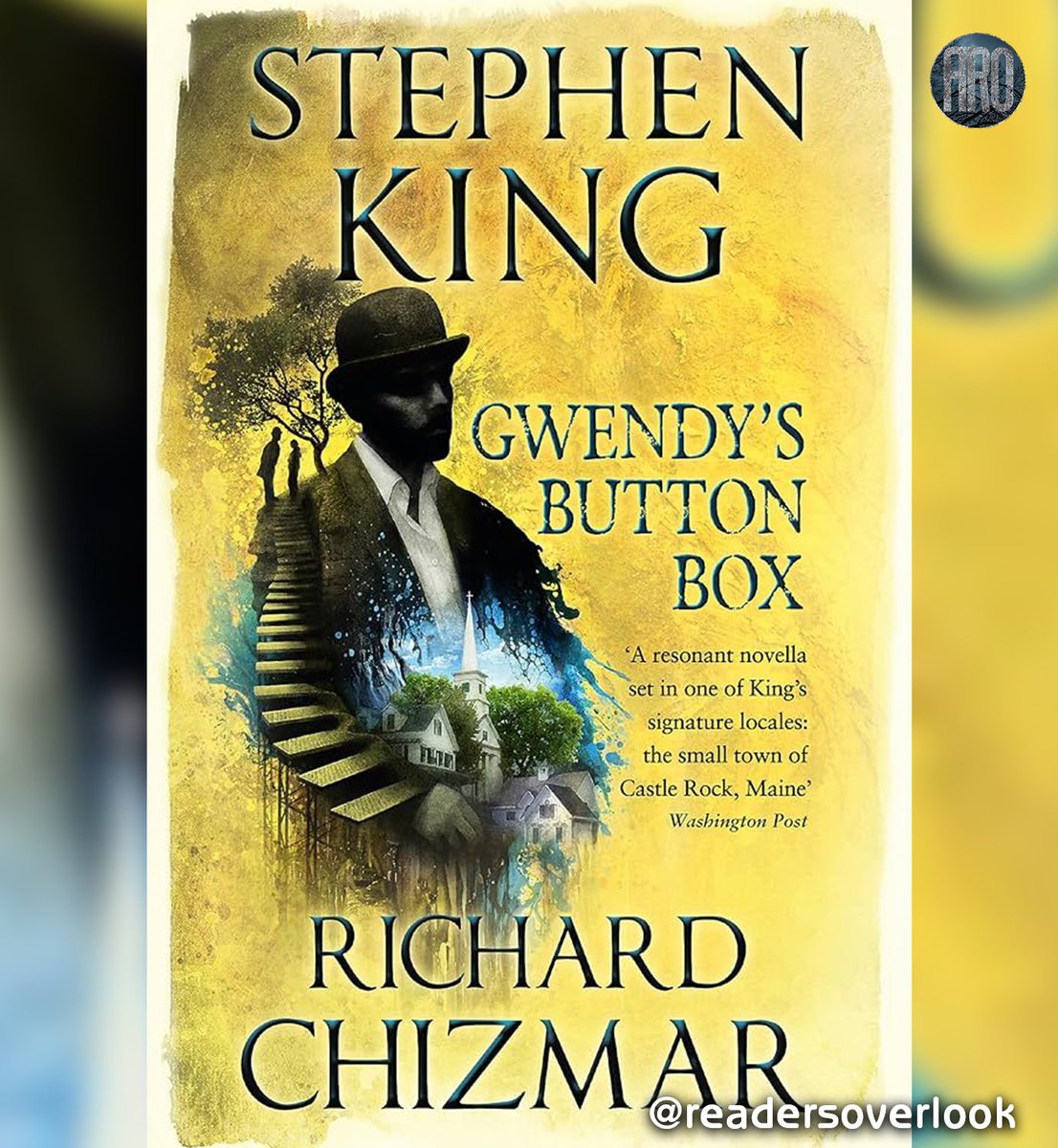 readersoverlook's tweet photo. NEW BOOK REVIEW: Gwendy's Button Box | Overall: 1️⃣6️⃣/2️⃣0️⃣

📚: https://t.co/SnMjXdJld0

Young Gwendy Peterson meets a strange man in a top hat, who changes her life...

#AReadersOverlook | #GwendysButtonBox https://t.co/NomMQCRM4O