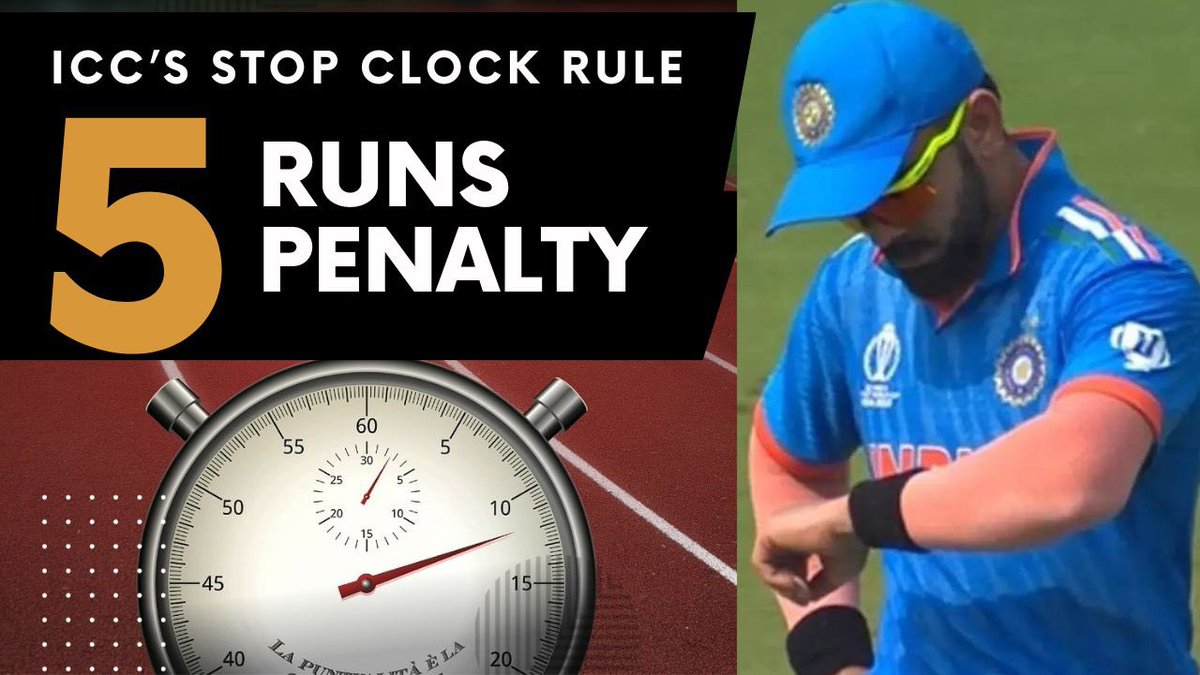 TheNewClearMind's tweet photo. Learn how this rule aims to enhance the pace, excitement, and fairness of T20Is and ODI cricket.

#INDvsAUS #T20I #stopclock #ICC #BCCI 

https://t.co/qNx7wyc8M2 https://t.co/AnEQ2eDeGK