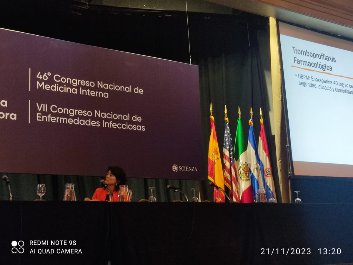 grupoclaht's tweet photo. ¡Emocionante jornada en el Congreso de Medicina Interna! 🌟 La Dra. Valentina Merola coordinando una actividad clave sobre Tromboprofilaxis. ¡Nos preparamos con entusiasmo para el Congreso CLAHT 2025 en Uruguay! 🇺🇾💉 #MedicinaInterna #CLAHT2025 https://t.co/HPMm3mCHe7