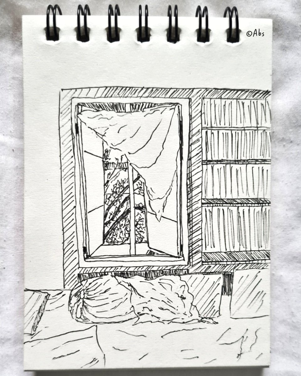 absoruto_art's tweet photo. Day - 323 #absorutoart #drawings #inkdrawings #sketches #artcommunity #artist #home #penandink #dailyartist #penart #penhatching #housesketches https://t.co/jSY3HBkXZx