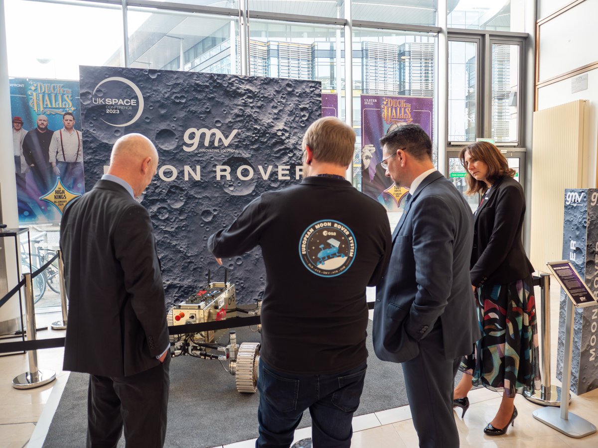 NIOgov's tweet image. ☄️👩‍🚀 The @ukspaceconf has seen innovative businesses and leaders come together to discuss the future of the space sector.  #UKSC2023