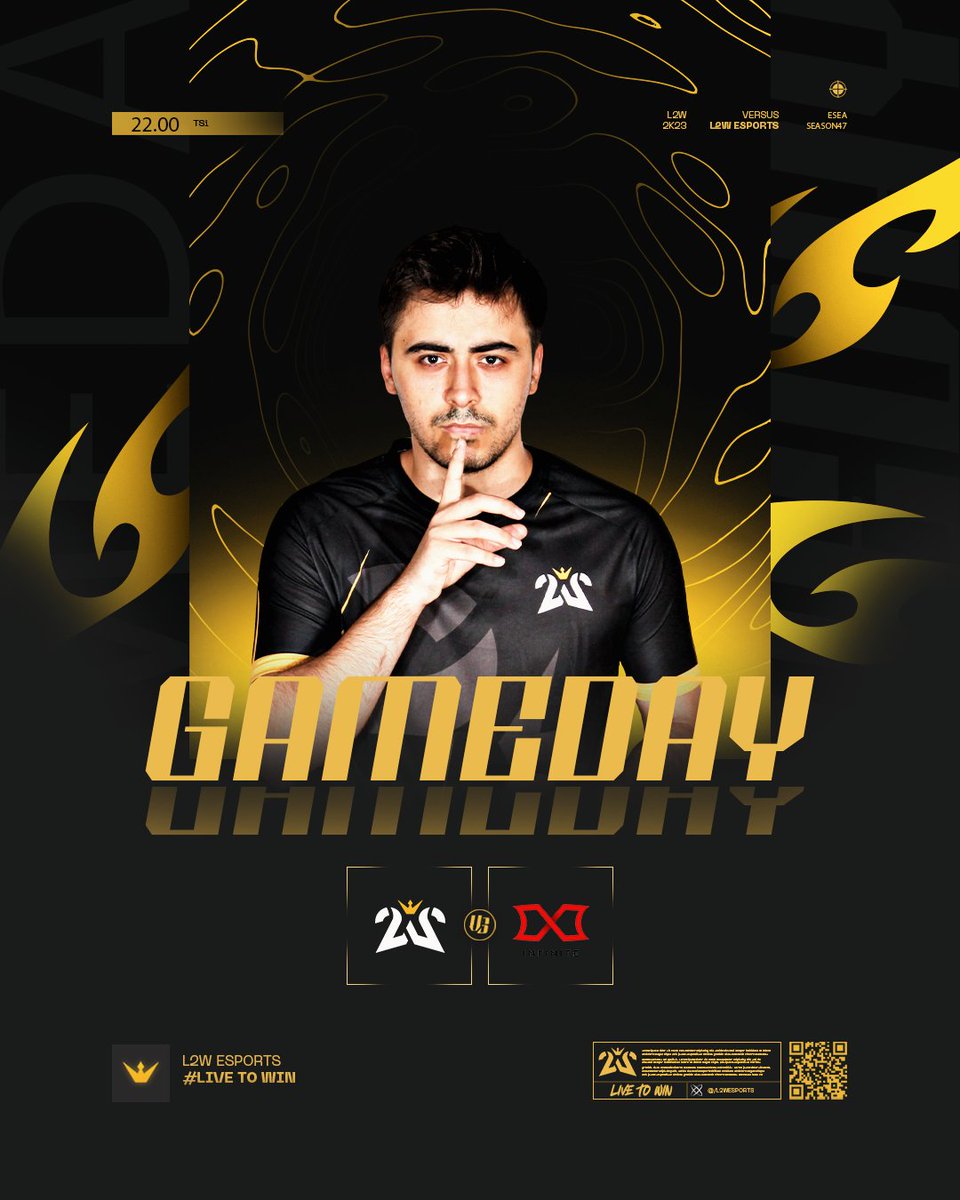 Nerde kalmıştık? 😎

🆚; INFINITE
📍; ESEA Season 47: Main Division
🗺; BO1

#Live2Win | #EseaS47