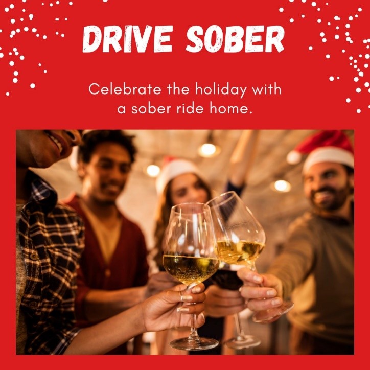 No one wants to spend their holiday behind bars. If you’re planning to drink, plan to get a safe, sober ride home. #DriveSober or Get Pulled Over. @NJTrafficSafety  #NJSafeRoads #BeSmart