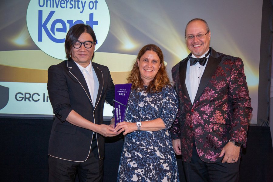 Institute of Cyber Security for Society (iCSS) (@unikentcybersec) on Twitter photo We are delighted to report that <a href="/UniKent/">University of Kent</a> has been named 'Cyber University of the Year' of the Real Cyber Awards 2023. We thank the anonymous nominator(s) for appreciating our work in bringing our #cybersecurity #research & #education work to real world!
kent.ac.uk/news/cyber-sec… We are delighted to report that <a href="/UniKent/">University of Kent</a> has been named 'Cyber University of the Year' of the Real Cyber Awards 2023. We thank the anonymous nominator(s) for appreciating our work in bringing our #cybersecurity #research & #education work to real world!
kent.ac.uk/news/cyber-sec…