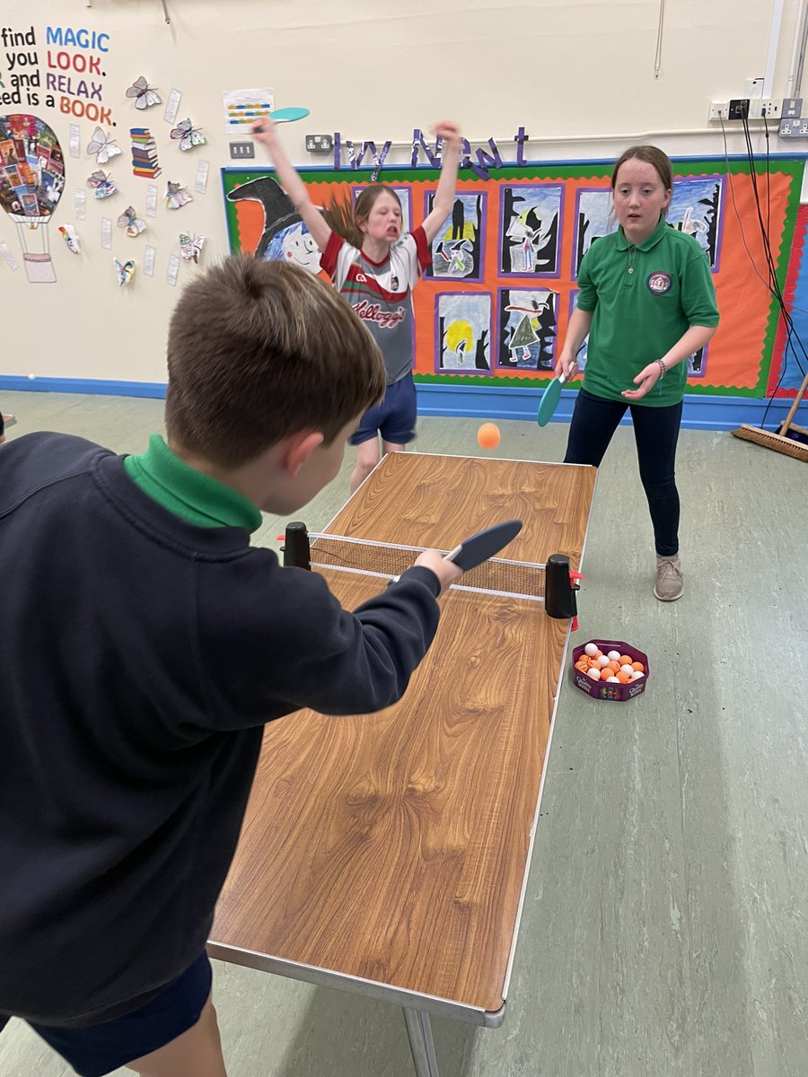 crossroads_ps's tweet photo. 🏓Table Tennis Club🏓

The boys are girls attending Table Tennis Club are having a fantastic time with Ruth from Table Tennis Ulster. 

https://t.co/lYWjGiWCRS https://t.co/bauNzLKiyR