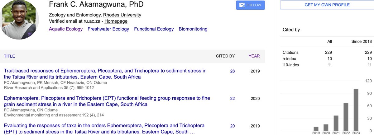 Frank C. Akamagwuna, PhD tweet media