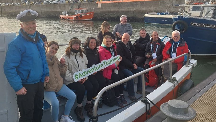 What an amazing way to kick off this year’s Annual Adventure Tourism Conference. Looking forward to tomorrow! #IAAT23 <a href="/IAAT_ie/">Ireland's Association for Adventure Tourism</a>