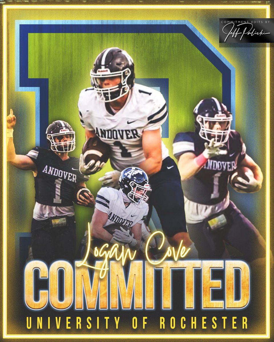 CoveLogan's tweet photo. I am excited to announce my commitment to the admissions process at the University of Rochester! Thank you to all of those who have supported me through the recruiting process and I cannot wait for the next 4 years!
@CoachB_Davidson @ChadMartinovich @TheCoachGriggs https://t.co/AlbC2ynfex