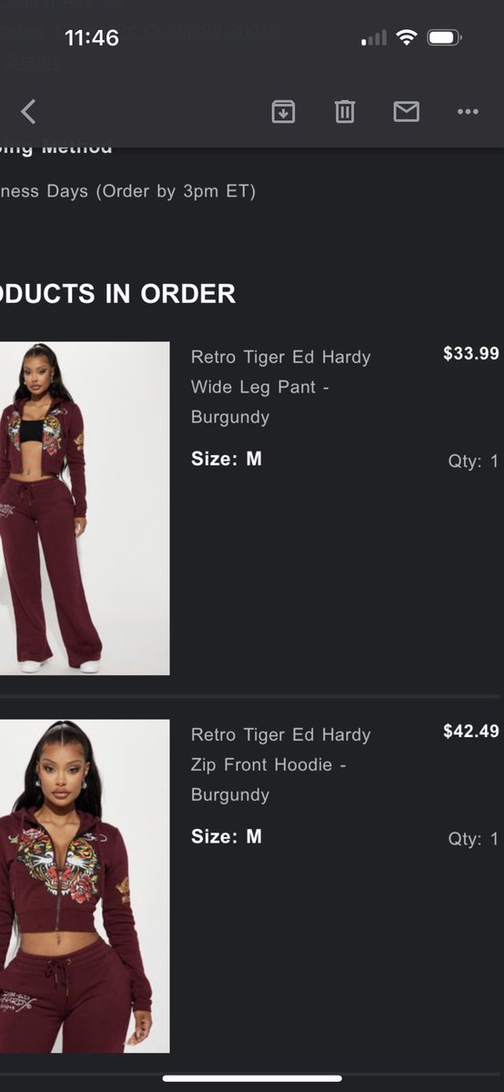nijheaaniah's tweet photo. fashion nova always doing this goofy shit 😭😭😭 https://t.co/T5w8e23O4F
