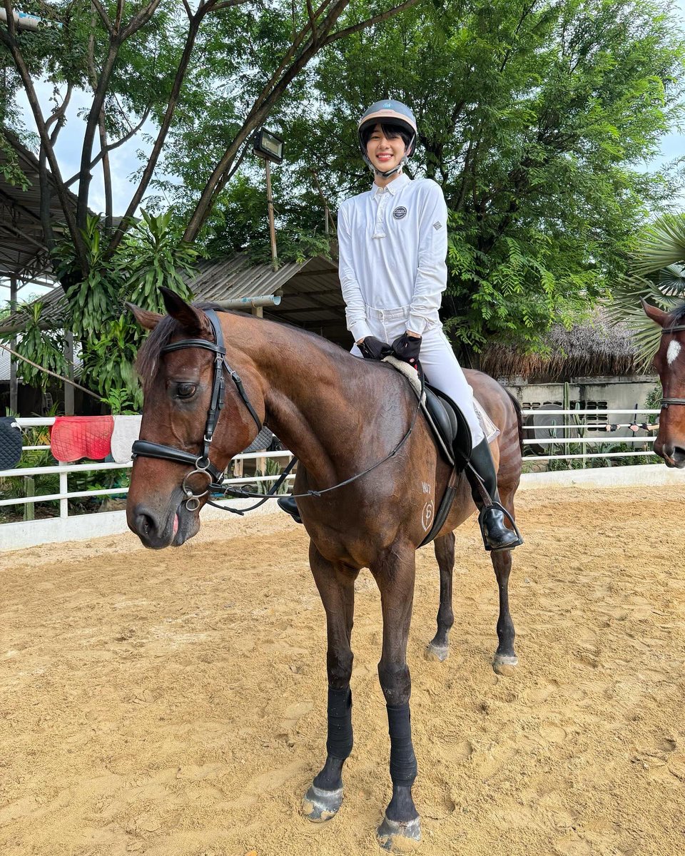 CwrNew's tweet photo. Giddy up! 😜
#VlogZeeNuNew3YrsPartner https://t.co/A2k51NbCSM