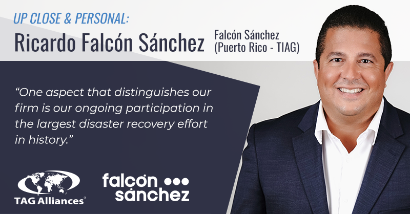 Meet Ricardo Falcón of Falcón Sánchez, the TIAG member firm in Puerto Rico. Can you guess Ricardo’s favorite travel destination? Is it the Dominican Republic, France, or Argentina?

Find out the answer and get an “Up Close &amp; Personal" look at Ricardo: tagalliances.com/news-resources…