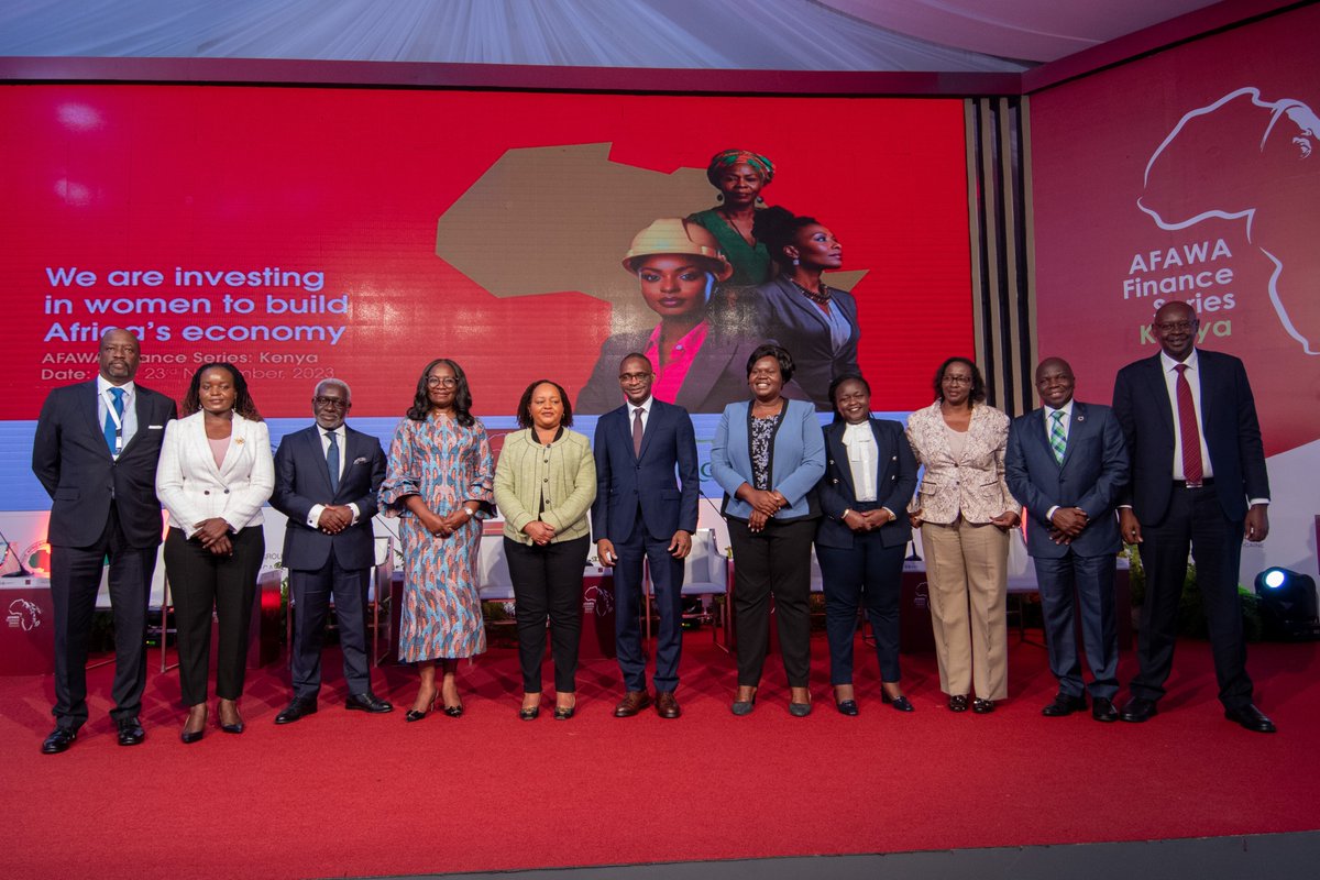 KEWOPA's tweet photo. Earlier today, our Deputy Chair, Hon @BEATRICEELACHI joined AGF_Group & @AfDB_Group during the Affirmative Finance Action for Women in Africa(AFAWA) Finance Series, Kenya.
#AFAWAFinanceSeries #AFAWAKenya #GenderFinance https://t.co/wOWi8yr4OA