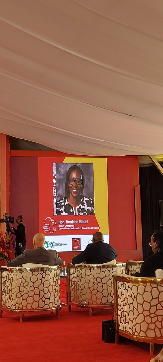 KEWOPA's tweet photo. Earlier today, our Deputy Chair, Hon @BEATRICEELACHI joined AGF_Group & @AfDB_Group during the Affirmative Finance Action for Women in Africa(AFAWA) Finance Series, Kenya.
#AFAWAFinanceSeries #AFAWAKenya #GenderFinance https://t.co/wOWi8yr4OA