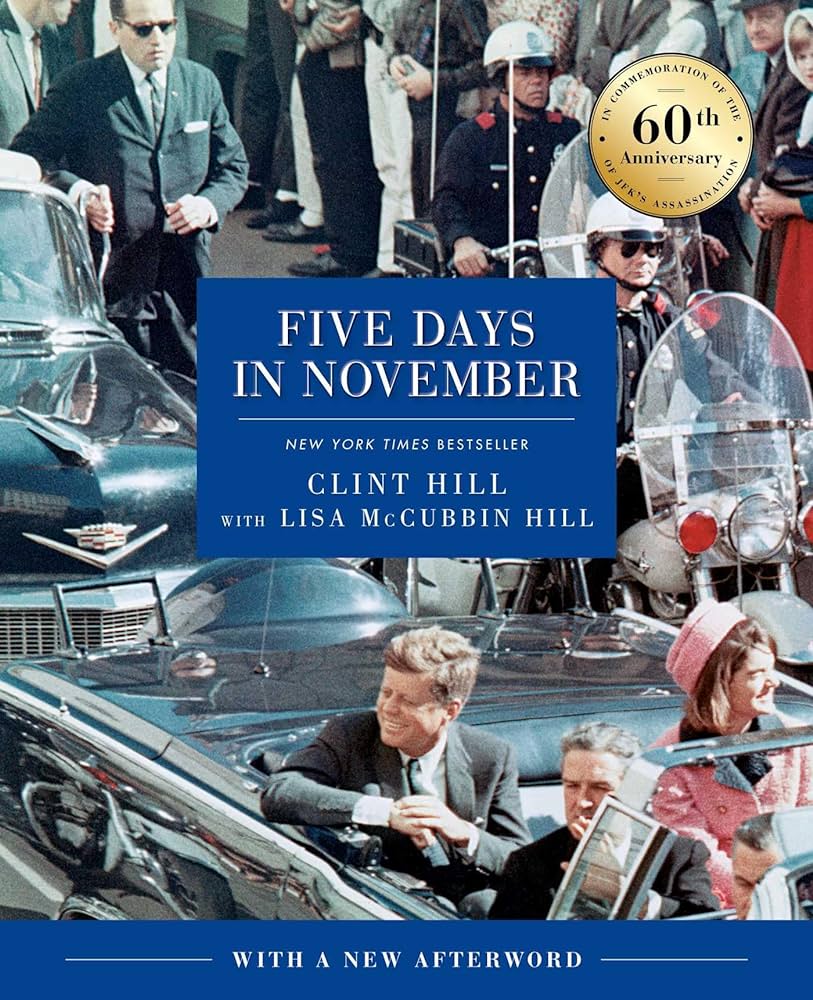JDWackrow's tweet photo. I am honored to receive a copy of the 60th aniv. edition of "Five Days in November" by @clinthill_ss & Lisa McCubbin. This new release chronicles t/ assassination of JFK from t/ perspective of former USSS Agent & a personal hero of mine, Clint Hill
#FiveDaysInNovember #USSS #FLD https://t.co/aMhieHbreh