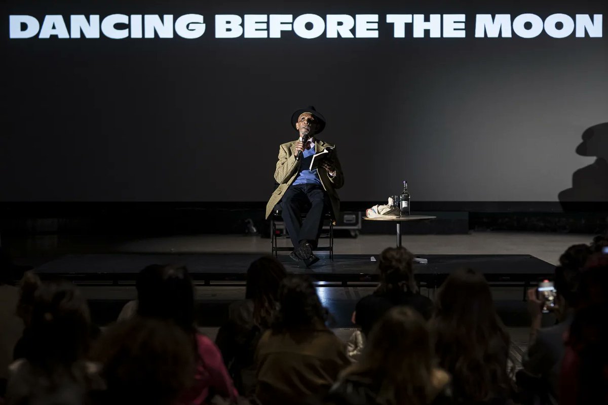 Zimmers 2 screened at the <a href="/v_and_a/">V&A</a> followed by a 20min conversation between myself, Atter and Ji.

Dancing Before the Moon was screened after us (The British entry at the Venice Biennale. This contains clips from Zimmers 1/2 and photo's from Grass Roots.

Photos by <a href="/hydardewachi/">Hydar Dewachi</a>