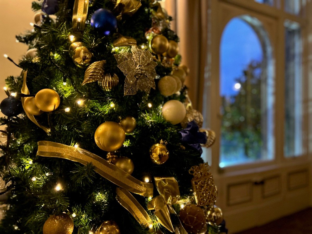 KeeleUniConf's tweet photo. Christmas has officially arrived at Keele Hall 🎄! Who's excited? 🙌
#KeeleHall #LoveKeele https://t.co/AQmj4a0uVl