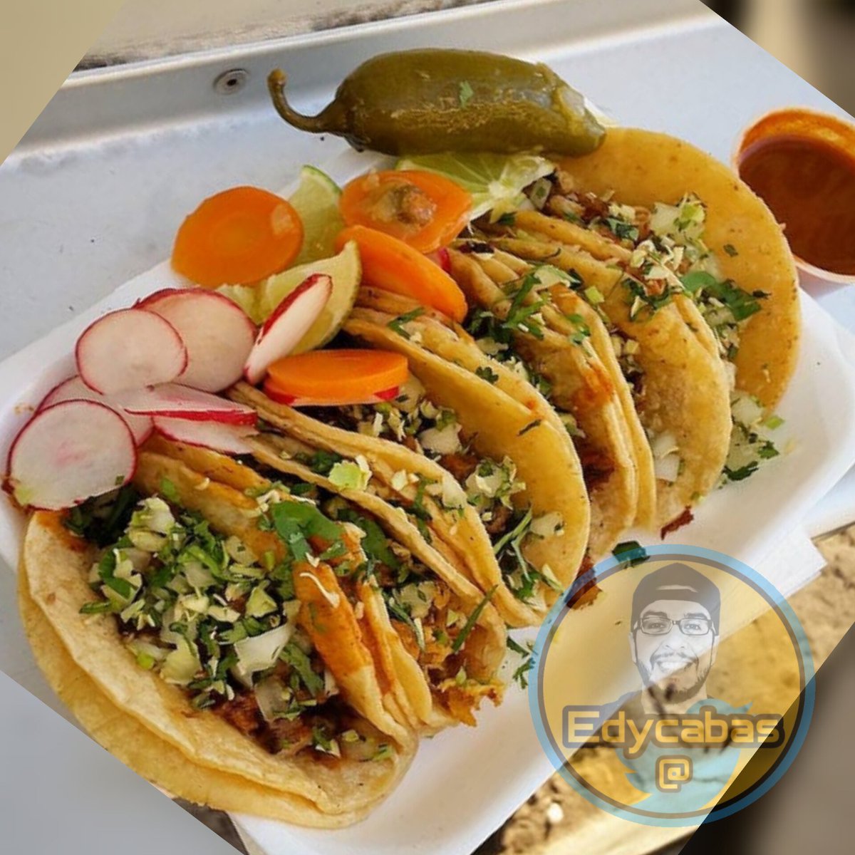 Edycabas's tweet photo. I bought 6 tacos 🌮 at local food truck thanks to my referral #Diego714 who accepted my 0.75 #Pi as payment.
🚨 WHAT DO YOU THINK #PIONEERS.
GIVE YOUR COMMENTS DOWN BELOW.
#pinetwork #PiNetworkLive
#PiNetworkUpdates #pinetworknews #Picommunity #Pipayments #pitransactions #pichainmall #picoreteam #PiCoin $pi