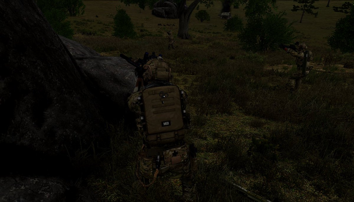 TFNMilsim's tweet photo. Test your eyes and tell us how many of our men can you see here?

#arma #arma3 #camo #camohouse #soldier #ArmaReforger #army #training https://t.co/cXNsebCRsg