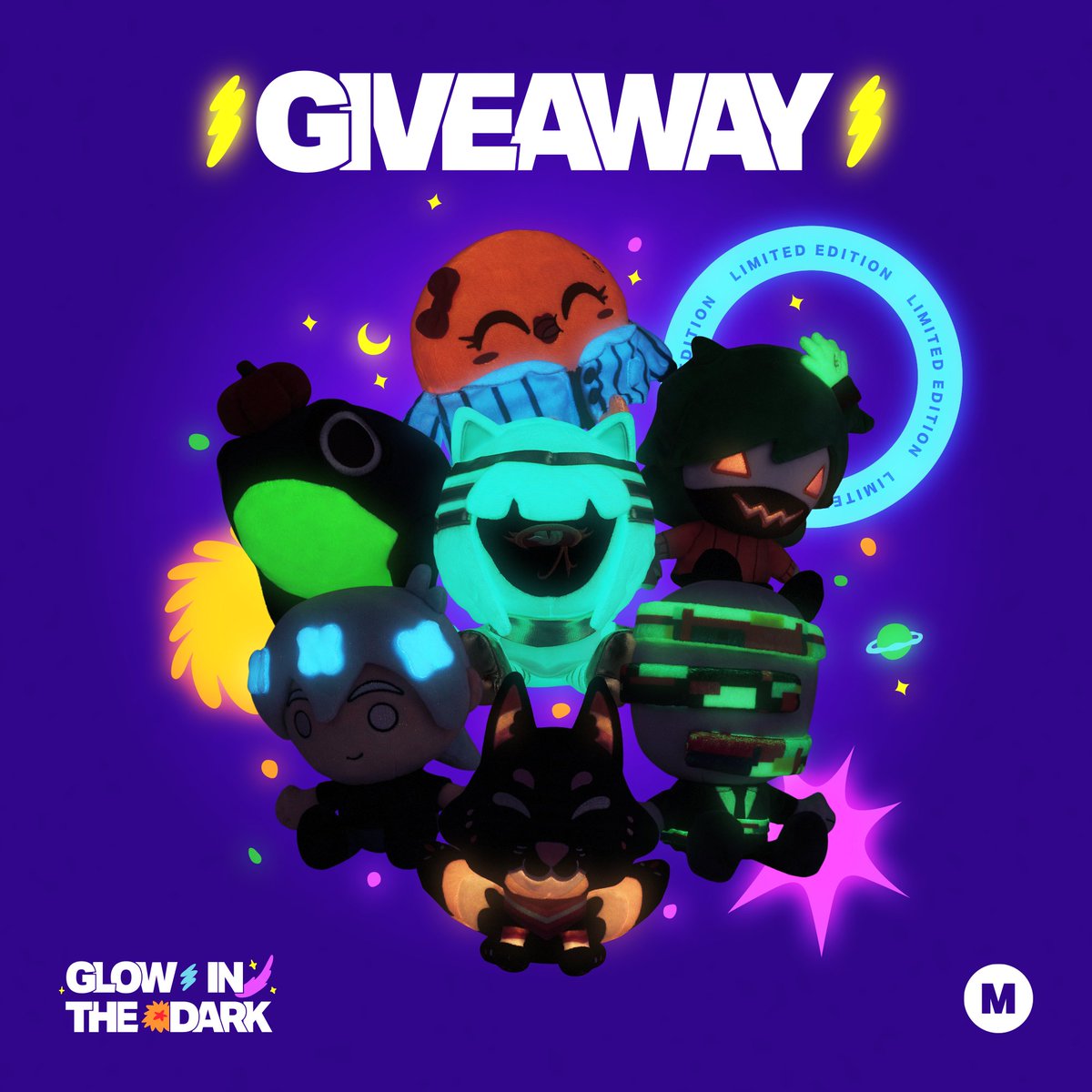 🌟 Who’s ready for a GLOWING GIVEAWAY? 🌟 We’re giving you an exclusive early chance to WIN a Glow-in-the-Dark campaign before they go live this Thursday! 👀 Take your pick from 70+ GITD products by your favorite creators (list 🔗 below) To enter, just: 1. Follow @Makeship 2.…