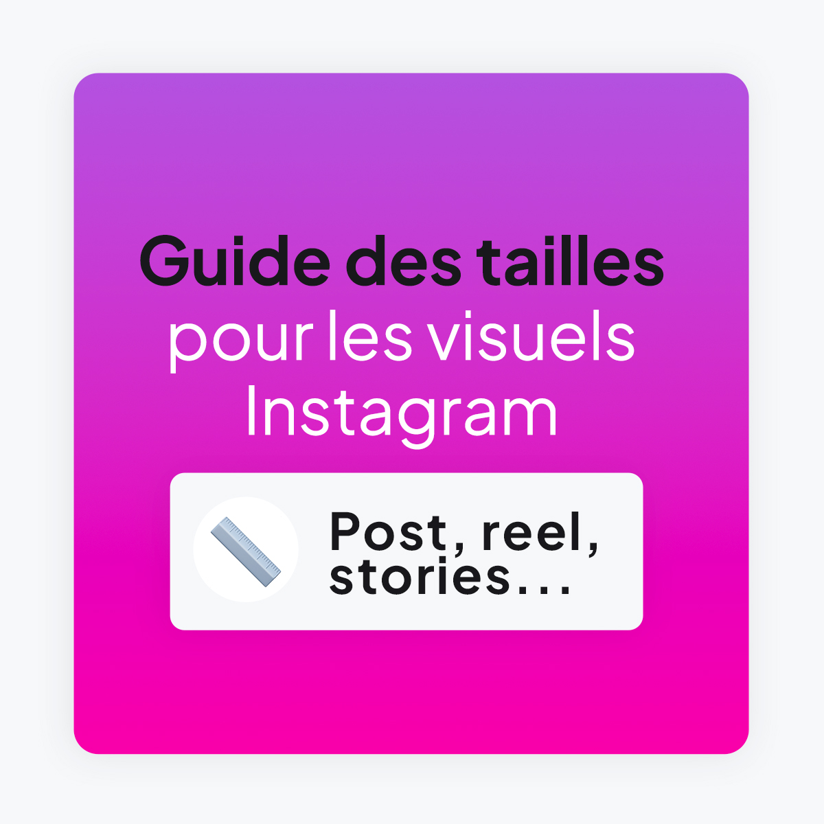 TookanoApp's tweet photo. Quand on crée une publication sur Instagram, trouver les bonnes dimensions peut vite devenir un casse-tête entre les carrousels, reels, stories... 😫

Tookano vous propose prochainement des centaines d'idées de publications sans vous soucier du format à adapter ! 🎨 https://t.co/rpQK8tWLeR