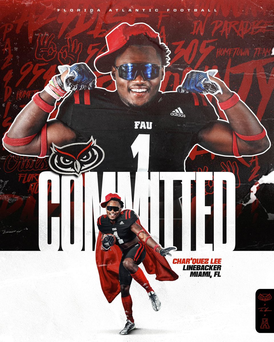 Char’Quez Lee (@q9ine_) on Twitter photo BOCA LETS DO IT 🦉💙❤️ <a href="/CoachRoc/">Roc Bellantoni</a> <a href="/CoachDgip/">Coach Gibson</a> @CoachBeerFAU <a href="/FAUFootball/">Florida Atlantic Football</a> BOCA LETS DO IT 🦉💙❤️ <a href="/CoachRoc/">Roc Bellantoni</a> <a href="/CoachDgip/">Coach Gibson</a> @CoachBeerFAU <a href="/FAUFootball/">Florida Atlantic Football</a>