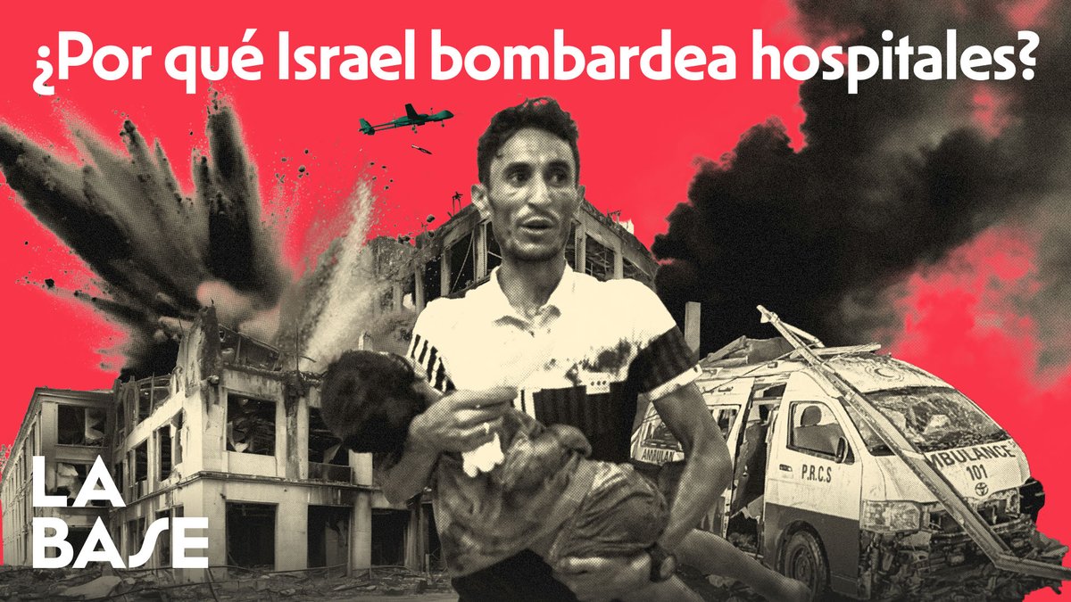 Hoy en La Base desmontamos la teoría israelí de que el hospital de Al Shifa escondía los cuarteles generales de Hamás en Gaza. 

📺 youtu.be/BQFltu124Q8

🎙 go.ivoox.com/rf/119838361