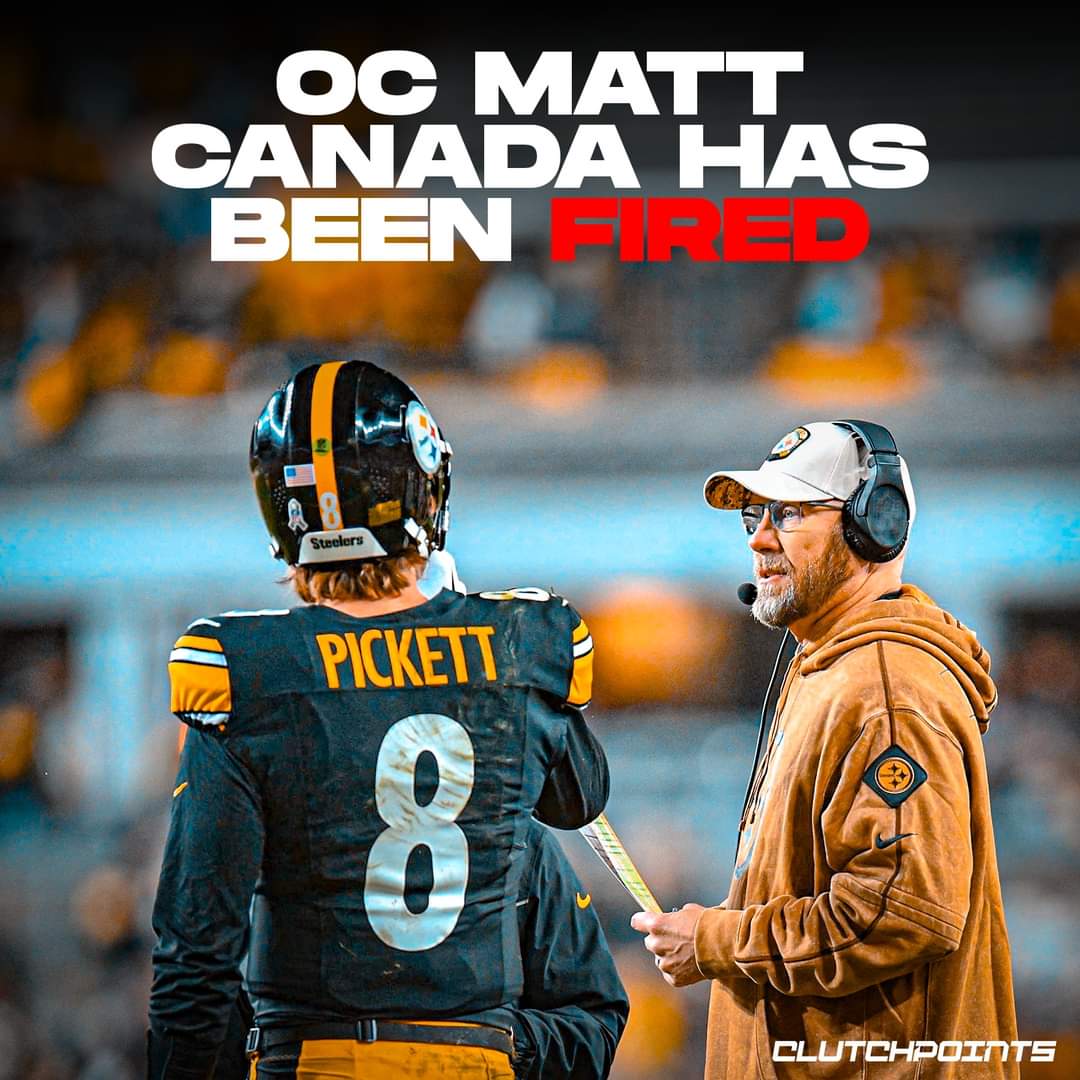 Floyd914's tweet image. Yes get him the fuck out of here good bye #MattCanda  #MikeTomlin bout damn time sheesh