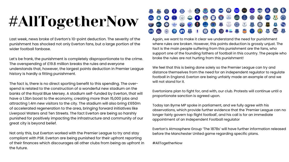 #AllTogetherNow 
#WeShallNotBeMoved