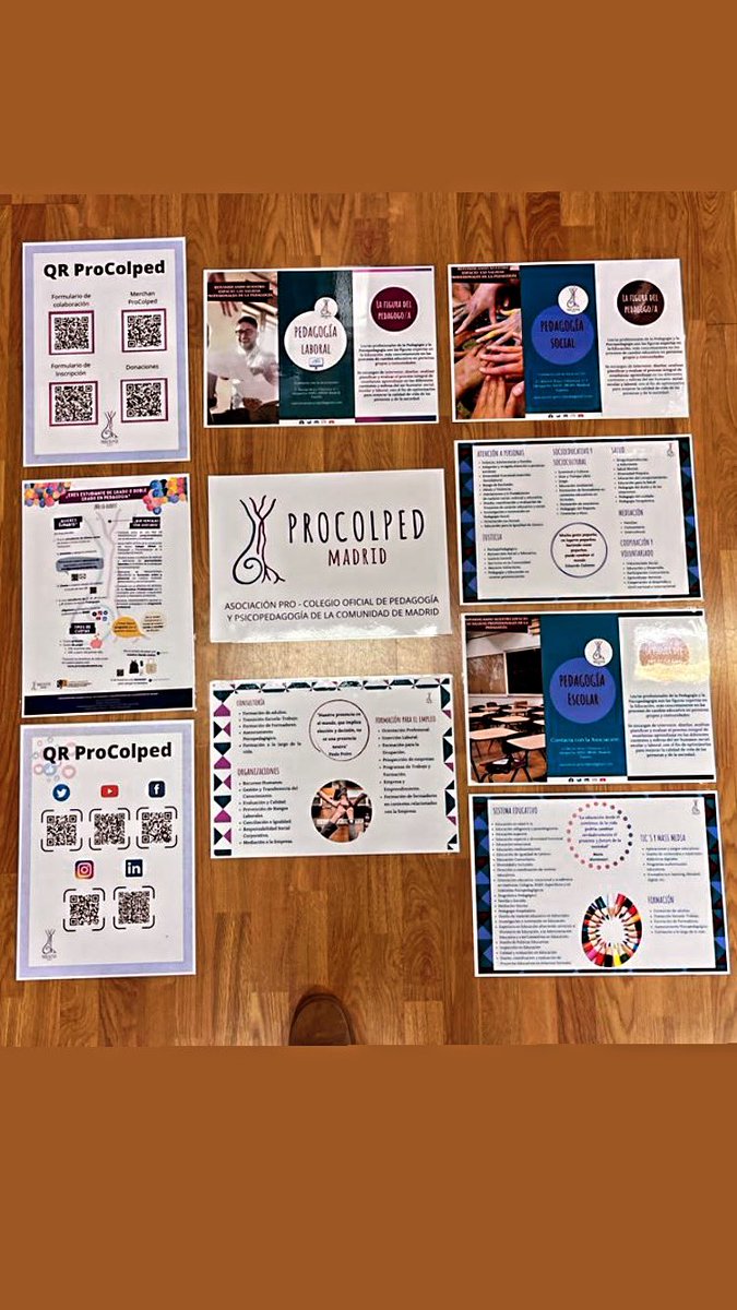 Nos llenamos de alegría de contaros que mañana estaremos en la Facultad de Educación (UCM) en una jornada de Salidas Profesionales.
¡Pásate a vernos de 10-17:30!
#Procolped #pedagogia #psicopedagogia #salidasprofesionales