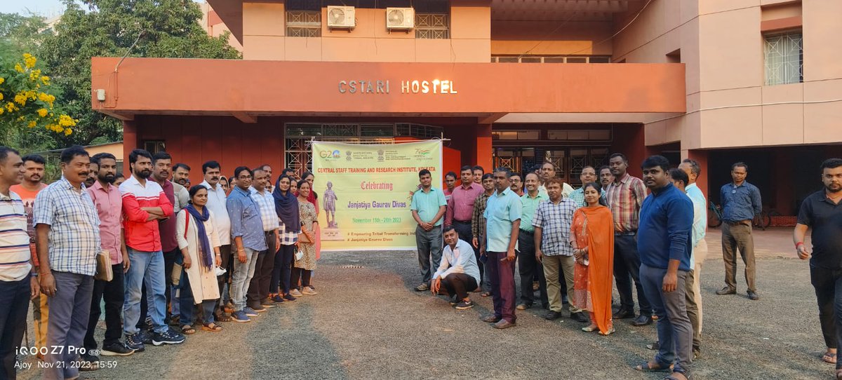 cstari_kolkata's tweet photo. Embracing heritage, honoring legacy. Celebrating Janjatiya Gourav Divas with reverence on Bhagwan Birsa Munda's birth anniversary. 🌟 #JanjatiyaGouravDivas #BhagwanBirsaMunda #CSTARI https://t.co/RNW9cDEIEI