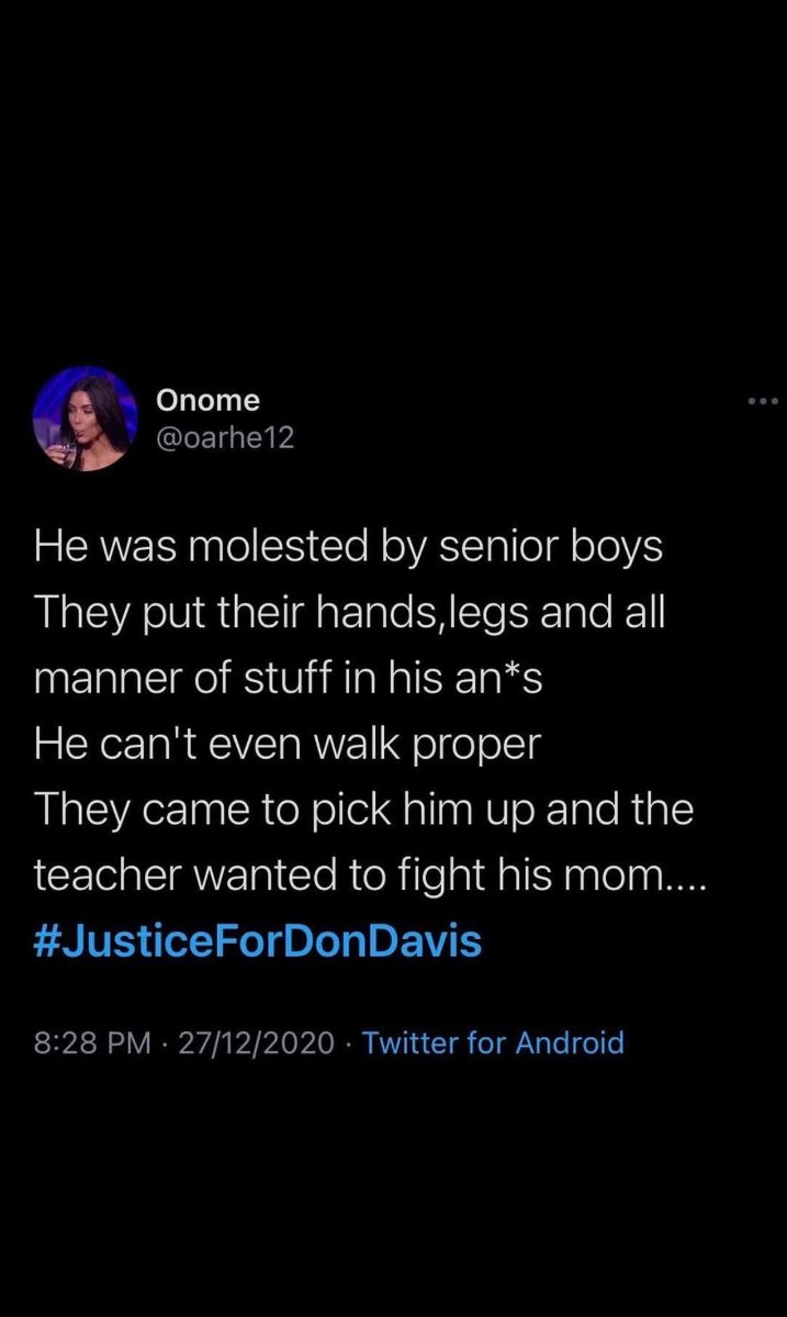 onwuuuuli's tweet image. It&apos;s been two years and I still think about this case.
#justicefordondavis