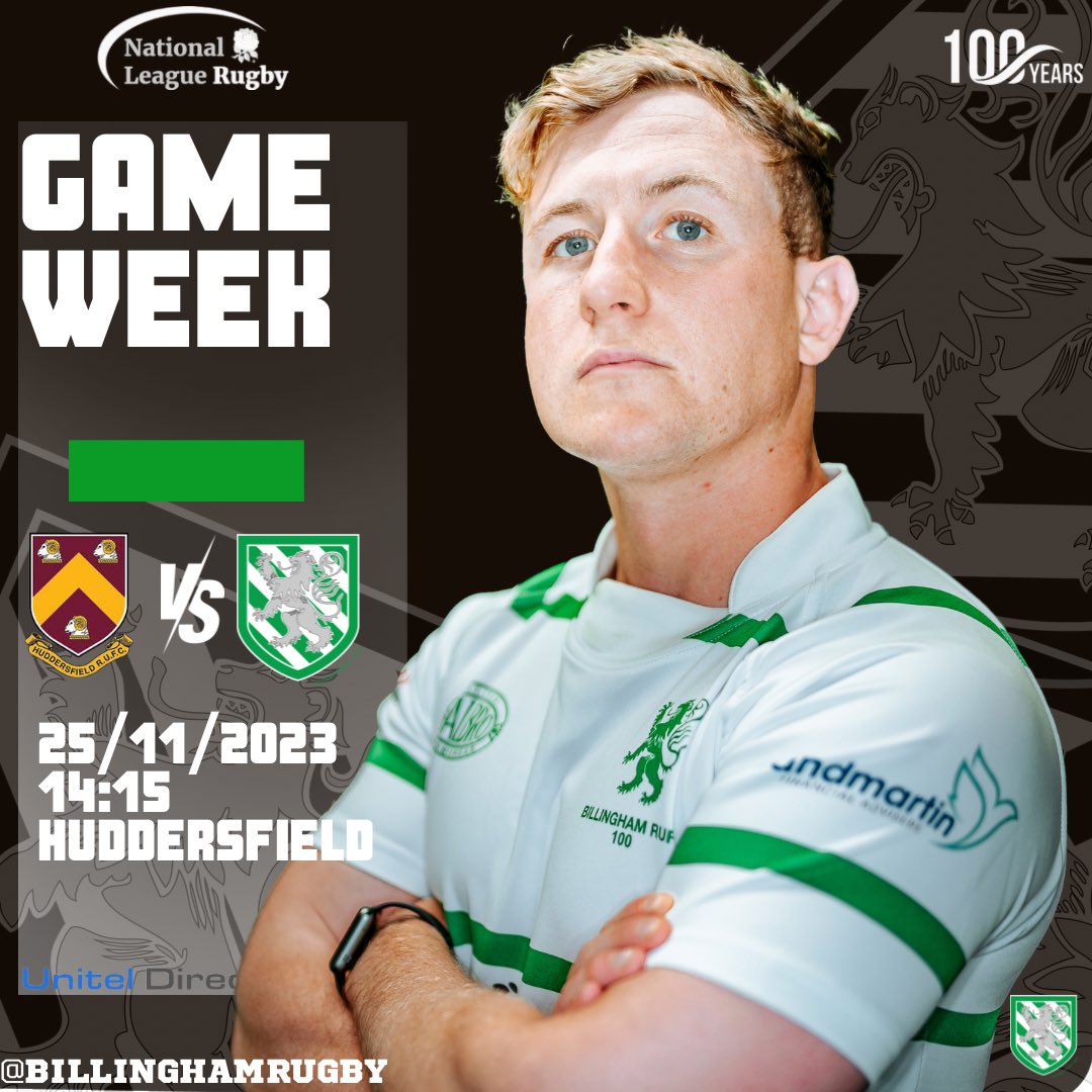 🚨 GAME WEEK The first team are back in action when they travel to @Huddersfield_RU Both teams looking for that all important W…. 📅 25/11/23 ⏰ 14:15 🏆 Nat 2 North 📍 HD4 6EN 📣 Come and support us 👏 #OSIOS