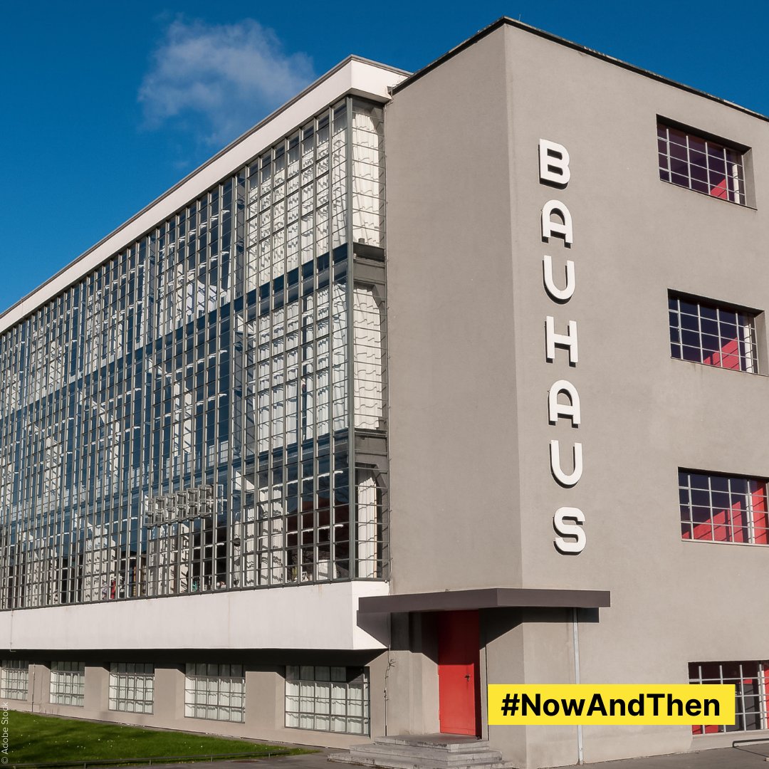 ger_trends's tweet photo. 🇩🇪 🚀 As the founder of #Bauhaus, the German architect Walter Gropius catapulted the #design movement of his time into the age of modernity.

🏛️ 💬 How would you like to live in one of the Bauhaus buildings by #WalterGropius?

#NowAndThen #Architecture @BauhausMovement https://t.co/5eZLbq9tAE