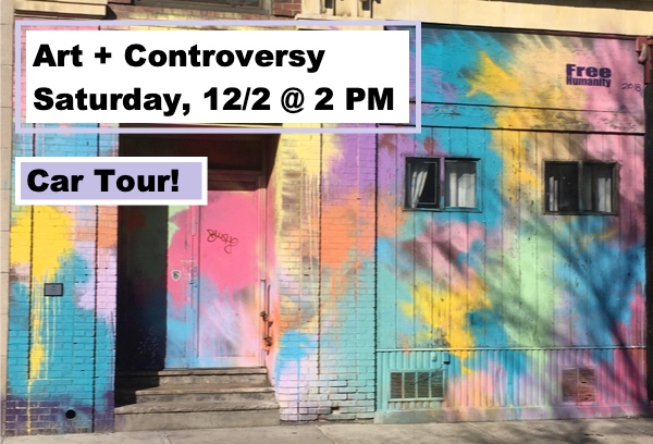 Don't miss this special tour - from the comfort of your car!
Between the largest art heist of all time and public art that prompts varying reactions from people near and far, this tour explores the stories and dialogues behind some fascinating art works over the past few decades.
