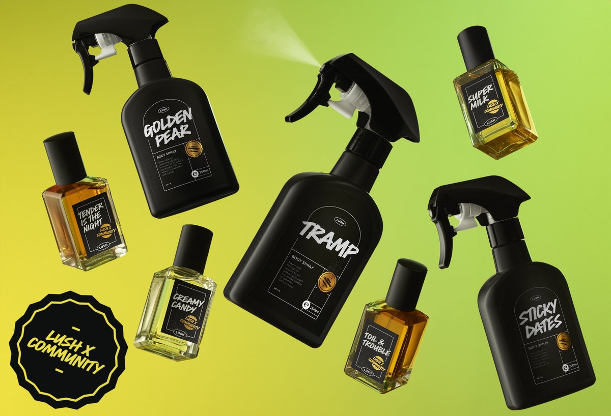 Say hello to four new perfumes and three body sprays in scents that you, the #LushCommunity, have chosen. Be quick: these small-batch creations won’t linger for long!

Launching online on November 23rd, download the Lush app for early access today: bit.ly/3stKiEN