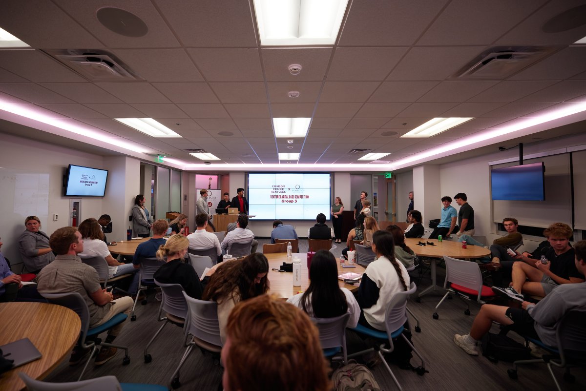 💡 Our Crimson Prairie Ventures program held its first-ever Venture Capital Case Competition, in partnership with <a href="/CortadoVentures/">Cortado Ventures</a>, last week. 

<a href="/uofoklahoma/">University of Oklahoma</a> students analyzed companies from a venture capital perspective, receiving insights from Cortado during the competition.