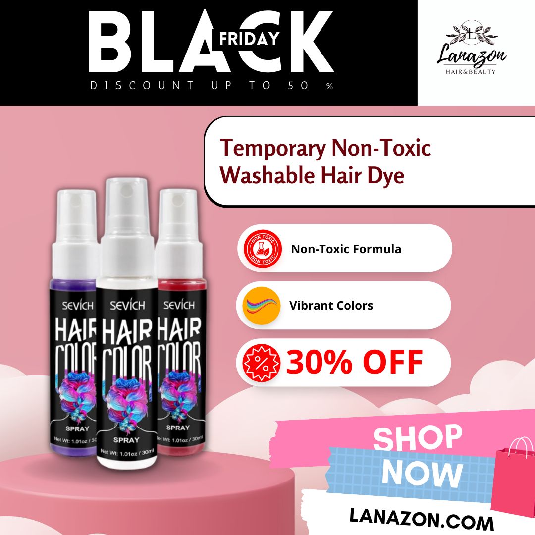 lanazonbeauty's tweet photo. Turn heads with our Black Friday deals! 🌟 Up to 50% off on your favorite haircare essentials. Because good hair days should be every day. 💁‍♀️ #BlackFridayGlowUp #Lanazon #HairCare #BlackFridaySale #USA #Sale #Skincare #Discount https://t.co/wln31QfRLg