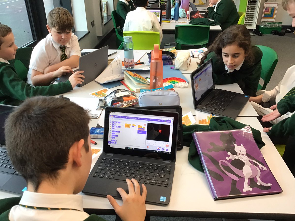 We are displaying great learning skills today in Computing, with our trembly focus of Warren and Wendy Woking Together.  Great job aGRPAAspen! #computing #scratch #learningpower