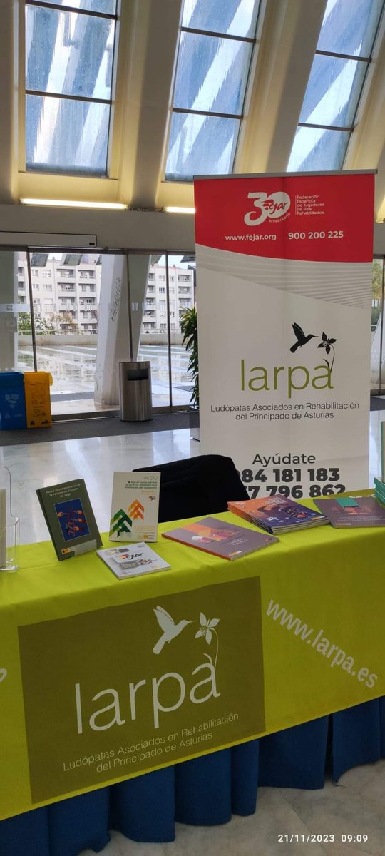 fejarfederacion's tweet photo. Nuestr@s compañer@s de @LARPA_Asturias participarán en las XXV Jornadas "Municipio y Adicciones" organizadas por el @aytoviedo , en las cuales nuestro Presidente Maxi Gutiérrez, moderará mañana la mesa redonda "Una mirada interseccional en la investigación" #Larpa #Adicciones https://t.co/baxHykpn79