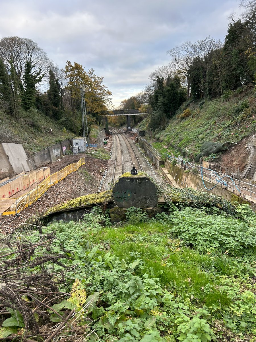 gardensinboots's tweet photo. With fellow Cllrs @cummins23 & @marylockelabour Checking out progress at the three Camp Hill line stations at the invitation of @VolkerFitzUK & @WMRailExecutive #moseley #kingsheath #pineappleroad https://t.co/3OW36606vO
