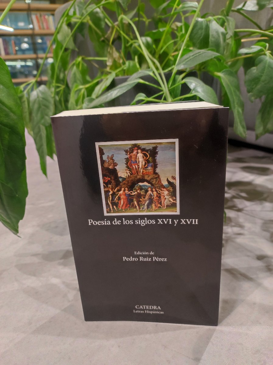 '¡Qué de envidiosos montes levantados,
de nieves impedidos,
me contienen tus dulces ojos bellos!'
"Poesía de los siglos XVI y XVII" de #LetrasHispánicas catedra.com/libro/letras-h…