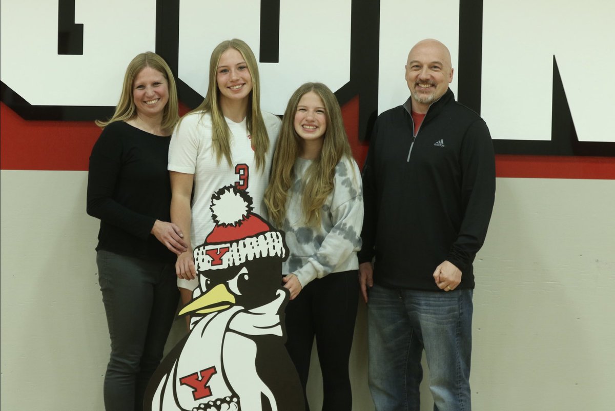 I am thrilled to announce that I will be continuing my academic and athletic careers at Youngstown State University! I could not be here today without my family, friends, coaches, and teammates. I’m so grateful for this opportunity! GO GUINS!🐧❤️

#GoGuins #RaiseTheBar