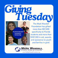 Not only are we making a difference, but we’re also making an IMPACT!

For 20 years, we have gifted more than $57,000 to Florida students &amp; more than $107,500 in aid, awards, &amp; assistance to youth and families in need.

Donate today or on #GivingTuesday! ow.ly/Cy9850Q9II3
