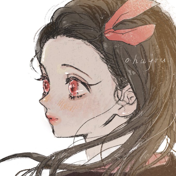 「kamado nezuko pink eyes」Fan Art(Latest)