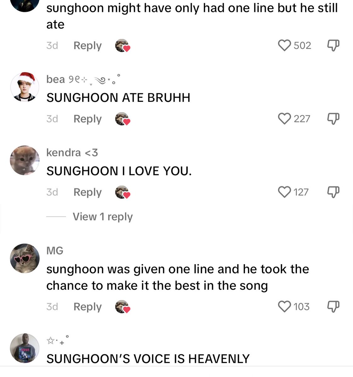 prodshn's tweet photo. been stumbling upon videos of sweet venom english ver. and i’m living for the compliments for sunghoon and fans obsessing over that certain line of his “i would give up heaven if i had to”. i understand y’all 🫠 https://t.co/db3miSEQyg