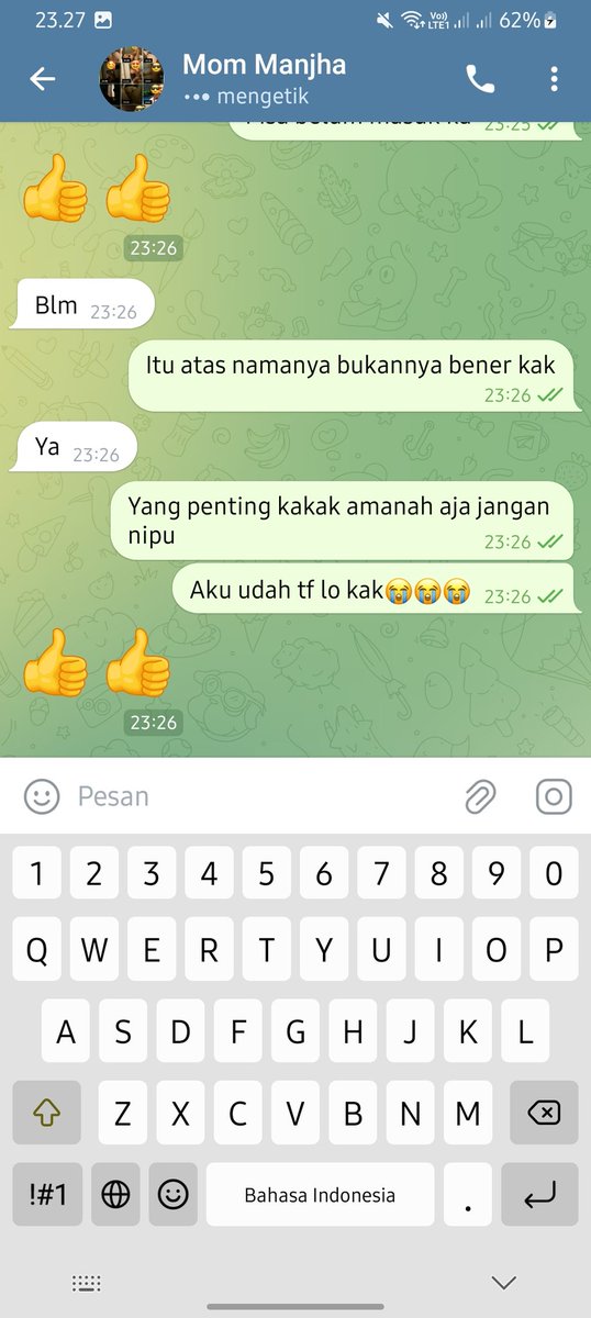Cahyo2812's tweet photo. Ini chat kelanjutannnya.
Mohon bantu retwet biar rame dan tanggung jawab.@aa_sunda18 @AntoniusSaputr7 @Bagas_argantara @Bareback_Sby @BryanTakana @Bujangkampung02 @gucchoraccho @Tahubulat484099 @c_dault bantuannya ya😭🙏🙏 https://t.co/9QLXfgdeVy